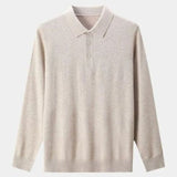 Adrian™ | Пуловер от вълна с копчета