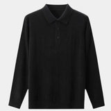 Adrian™ | Пуловер от вълна с копчета