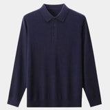 Adrian™ | Пуловер от вълна с копчета