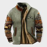 Adrien™ | Стилен флийс як за мъже с термална подплата