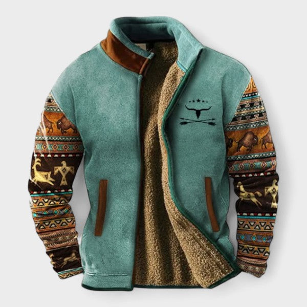 Adrien™ | Стилен флийс як за мъже с термална подплата