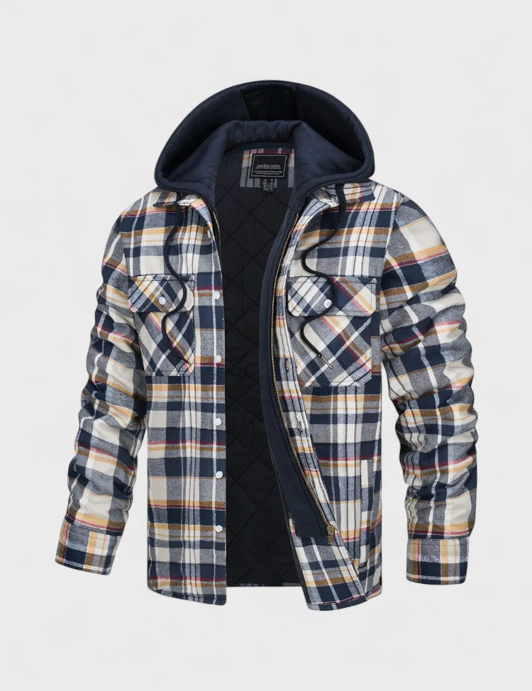 Asger™ | Мъжко топло палто от премиум вълна