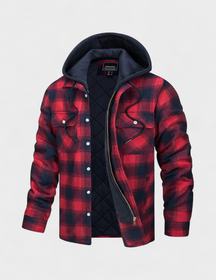 Asger™ | Мъжко топло палто от премиум вълна