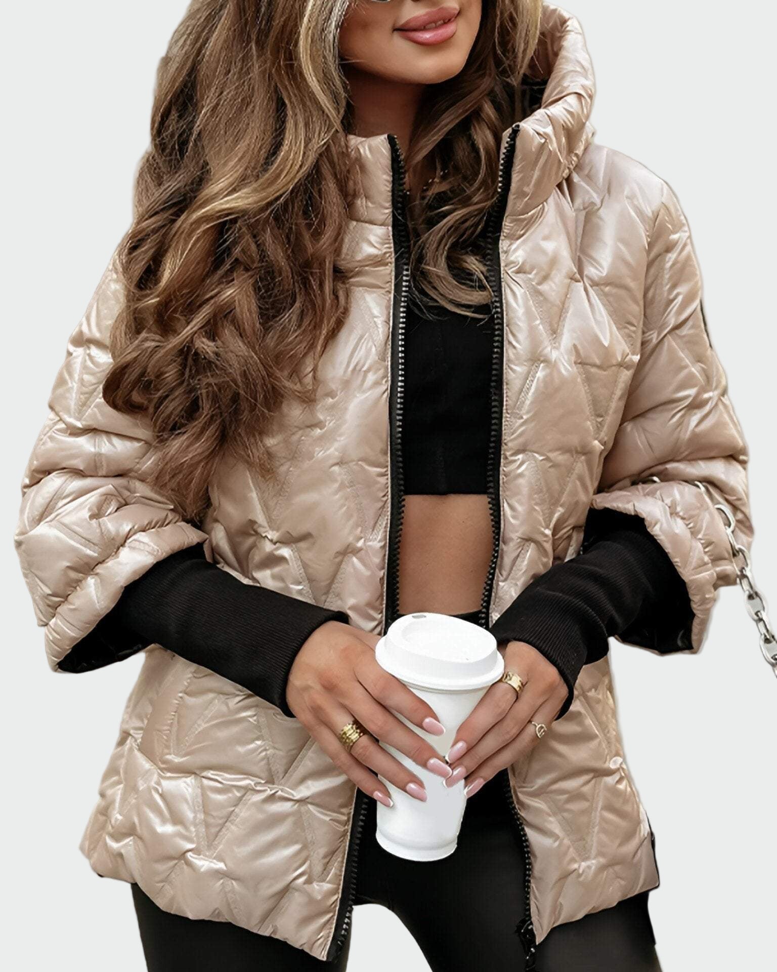 Дите | Памучно палто с качулка