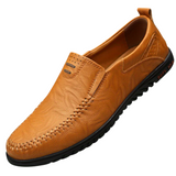 Елегантни мокасини от кожа