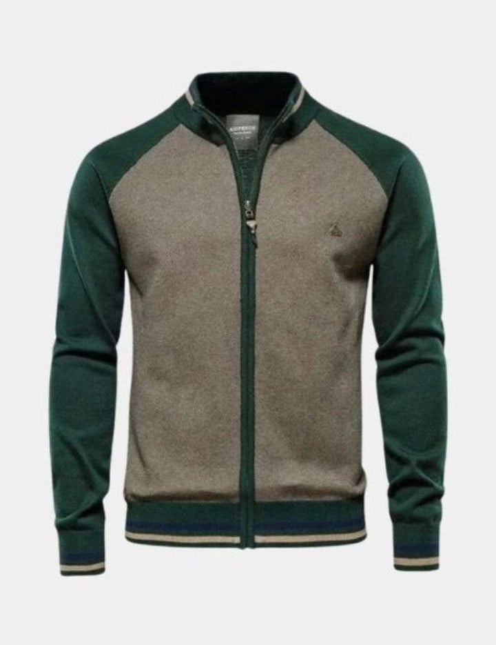 Felix™ | Кардиган от вълна с цип