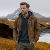 Gaspard™ | Елегантен суитшърт с цип