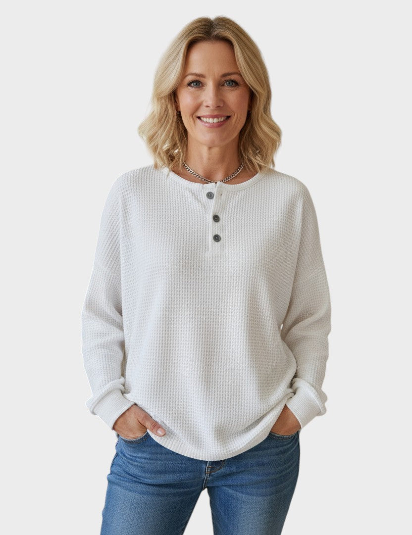 Helle™ | Суитшърт от вълнена плетка