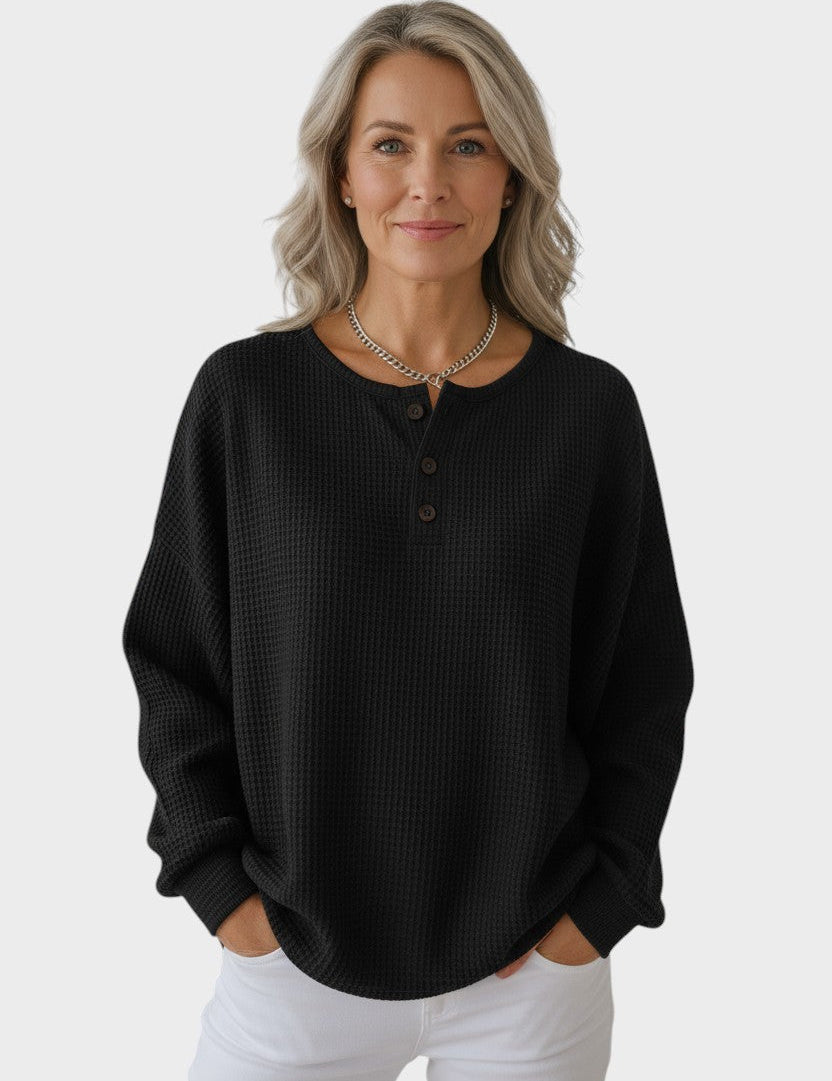 Helle™ | Суитшърт от вълнена плетка