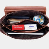 Хенрик™ | Винтидж чанта през рамо от кожа