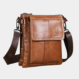 Хенрик™ | Винтидж чанта през рамо от кожа