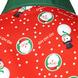 Риза с дълги ръкави с печат на Дядо Коледа и смешен снежен човек за Коледа