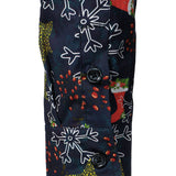 Риза с дълги ръкави от памук за мъже с коледна щампа