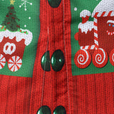 Забавна риза с дълги ръкави за коледните празници