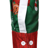 Забавна риза с дълги ръкави за коледните празници