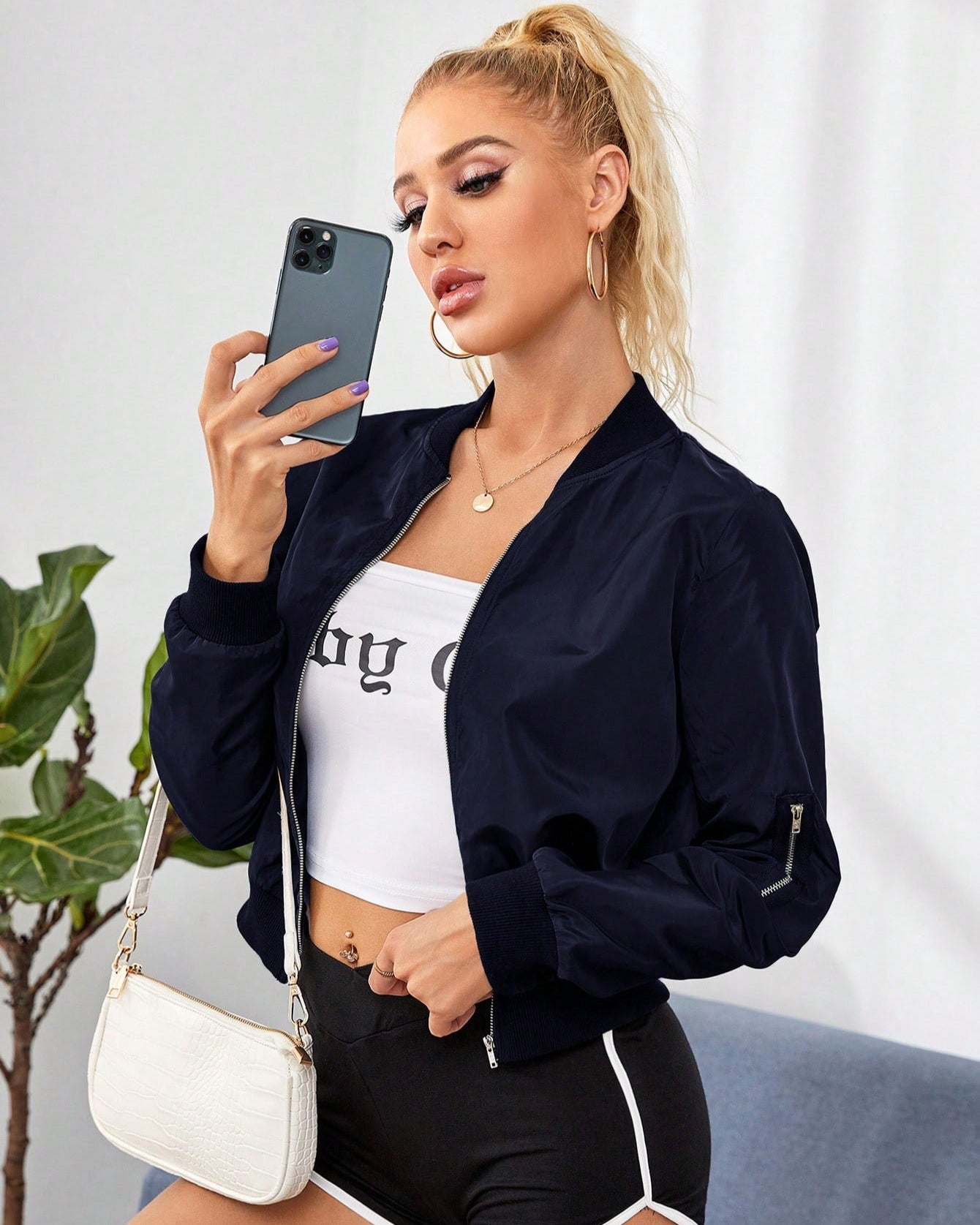 Ида | Лек бомбер якет