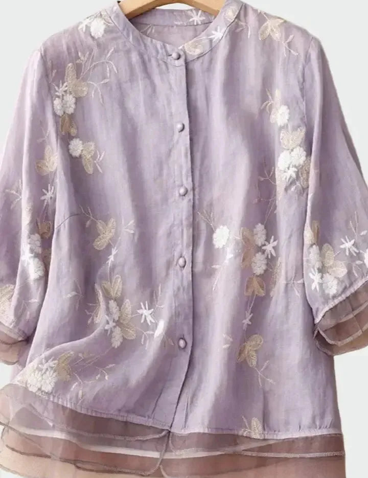 Ида | Розова блуза