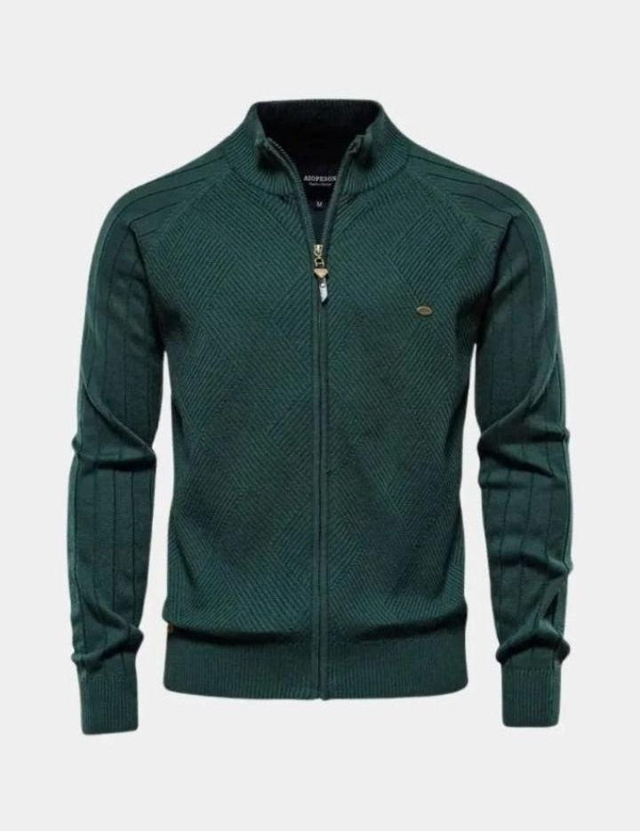 Jacquard™ | Кардиган от трикотаж с цип