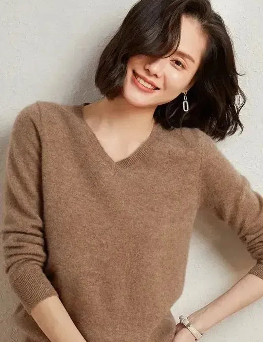 Катрин | Пуловер от кашмир