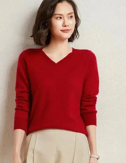 Катрин | Пуловер от кашмир