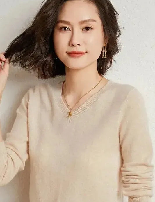 Катрин | Пуловер от кашмир