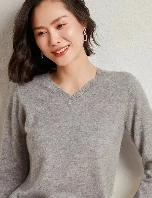 Катрин | Пуловер от кашмир