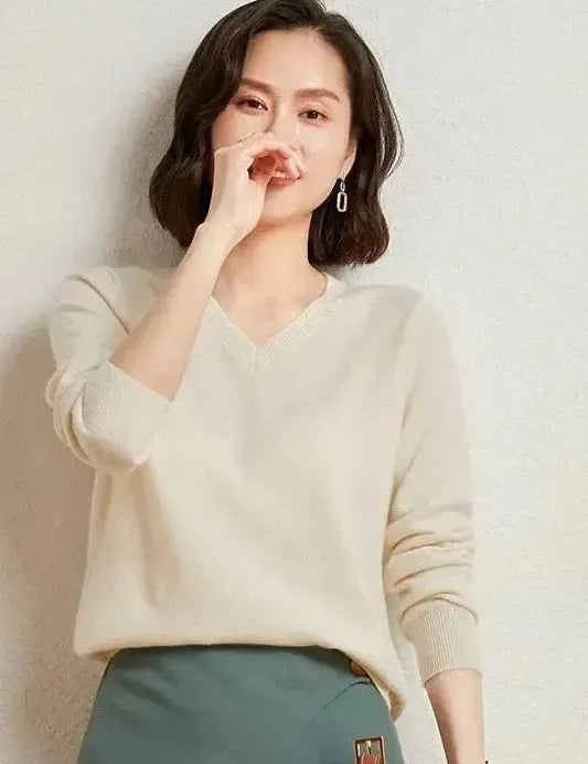 Катрин | Пуловер от кашмир