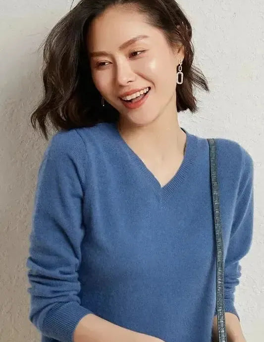 Катрин | Пуловер от кашмир