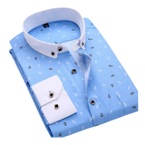 Klaas™ | Риза с морски принт