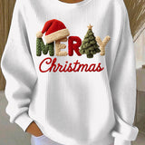 Коледен Casual Суитшърт за Жени