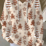 Касулен коледен суитшърт за жени