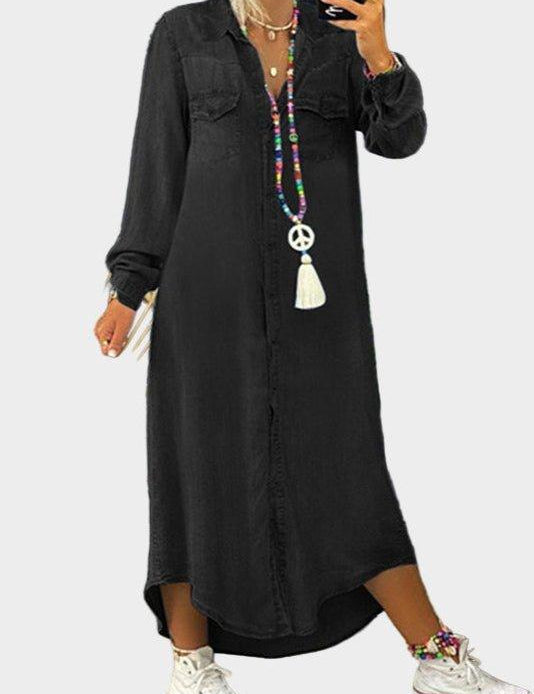 Лаура | Дънкова рокля