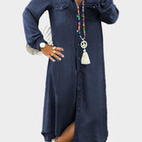 Лаура | Дънкова рокля