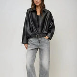 Луиза | Веганско кожено палто