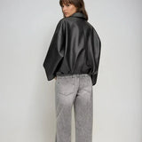 Луиза | Веганско кожено палто