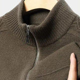 Magnus™ | Пуловер от кашмир с цип