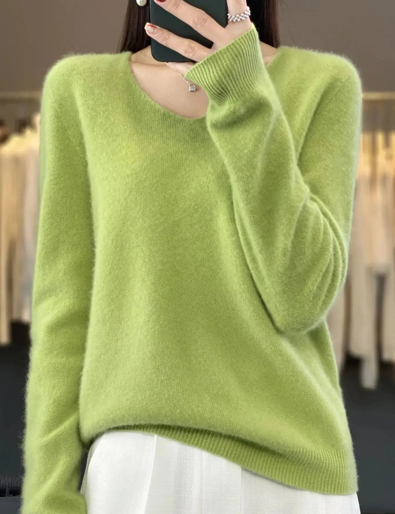 Мая | Пуловер от кашмир