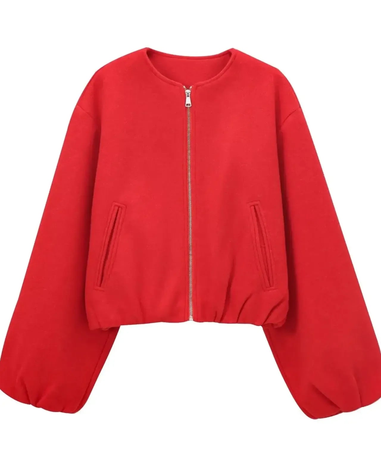 Мете | Къс бомбер якет