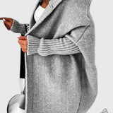 Mette | Луксозен кардиган с качулка