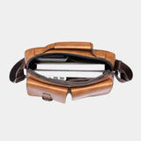 Оливър™ | Ретро правоъгълна чанта за рамо