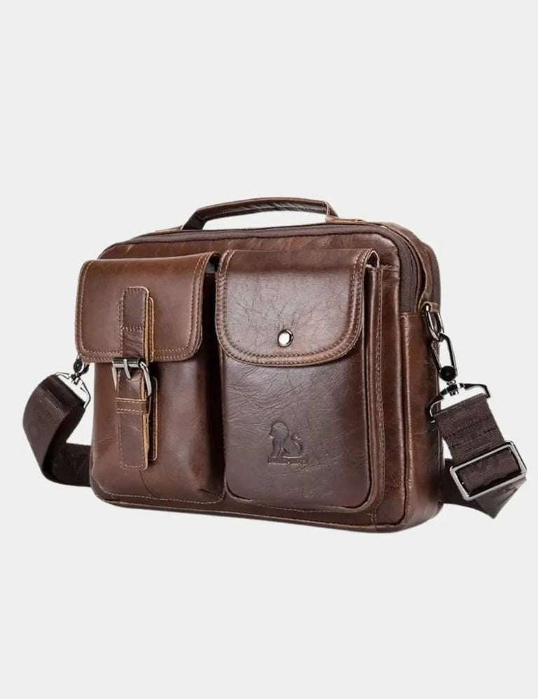 Оливър™ | Ретро правоъгълна чанта за рамо