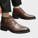 Parker™ | Ботуши Dobbelt-Monk-strap от синтетична кожа