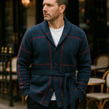 Rom™ | Плетено палто с колан