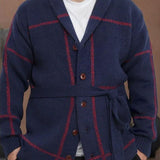 Rom™ | Плетено палто с колан