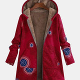 Sage | Якето Sherpa с Трайбален Дизайн