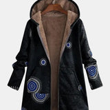 Sage | Якето Sherpa с Трайбален Дизайн