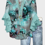 Виола | Тюркоазена блуза