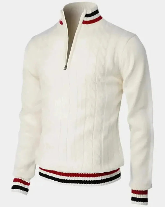 Уилям™ | Основен пуловер с висока яка