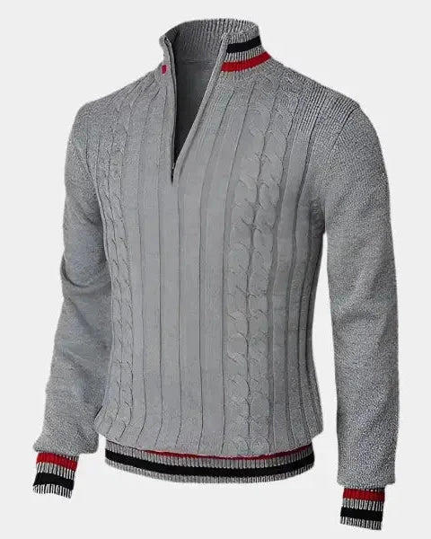 Уилям™ | Основен пуловер с висока яка