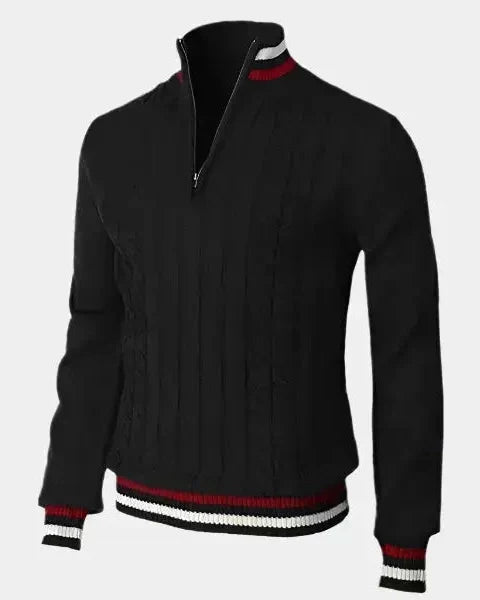 Уилям™ | Основен пуловер с висока яка